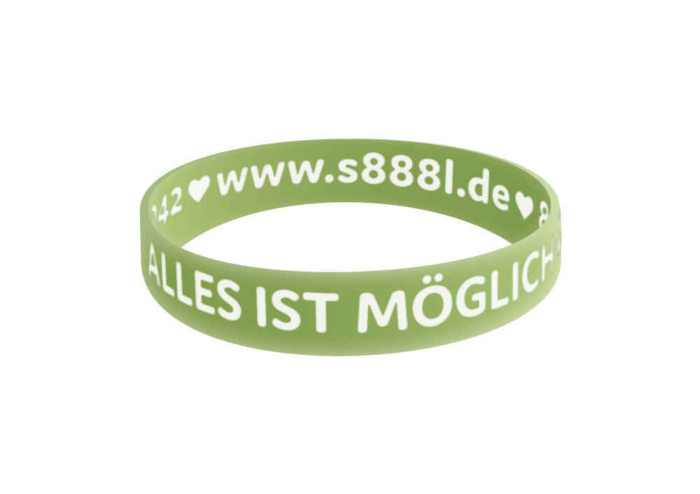 Armband „Alles ist möglich“ Grün