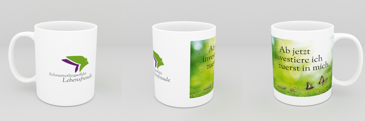 Tasse „Ab jetzt investiere ich zuerst in mich.“ Tasse „Ab jetzt investiere ich zuerst in mich.“